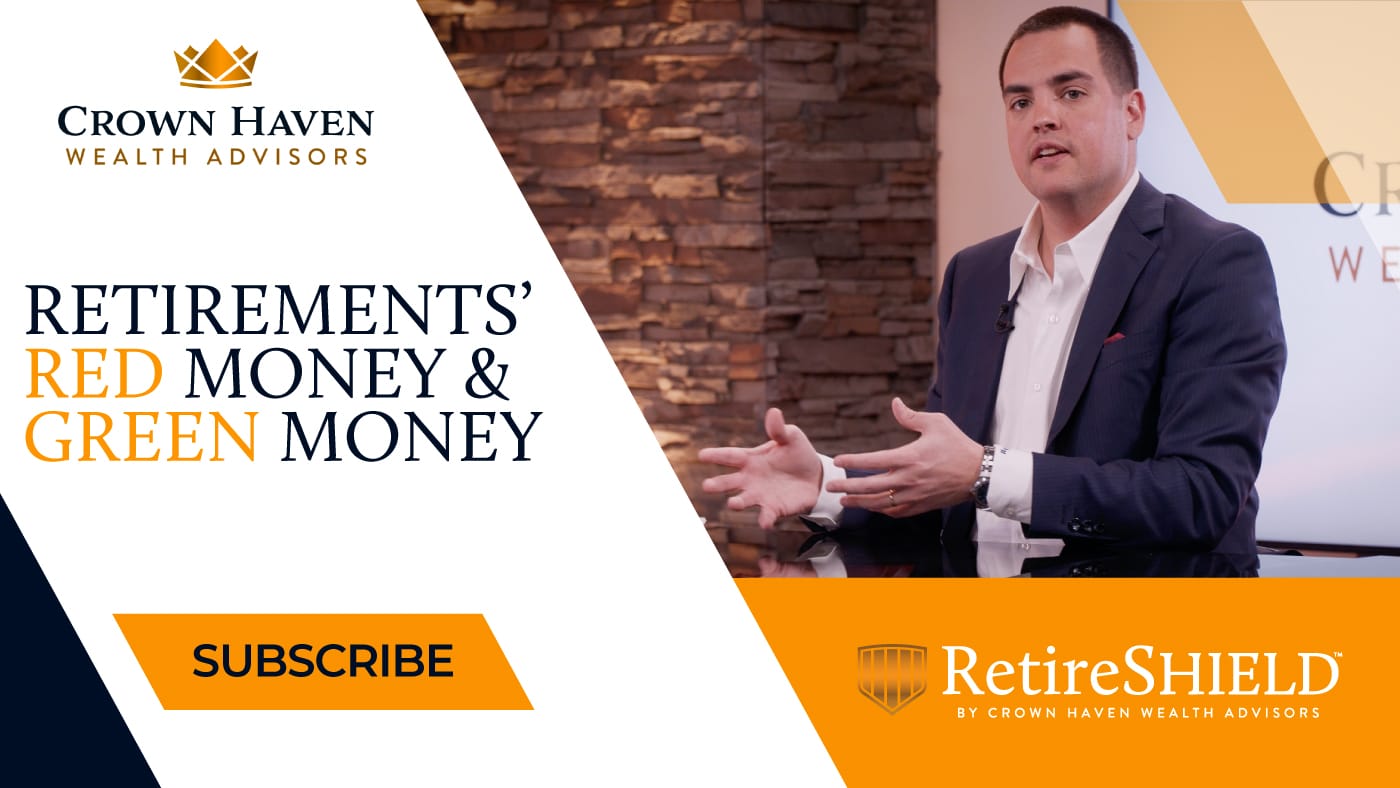In this episode of RetireSHIELD™ TV, Casey A. Marx describes the difference between Red Money and Green Money as well as their purpose within your retirement, he then shows how his trademarked RetireSHIELD™ plan can protect your retirement from market volatility while still providing sustainable growth, and lastly Casey answers viewer questions.