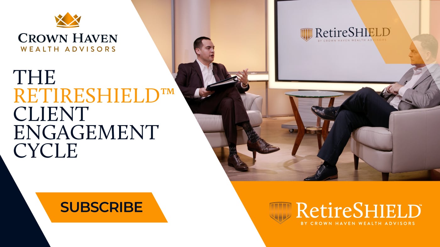 In this episode of RetireSHIELD™ TV, Casey A. Marx walks his viewers through the RetireSHIELD™ Engagement Cycle where he first meets with the clients to understand the own unique needs in the